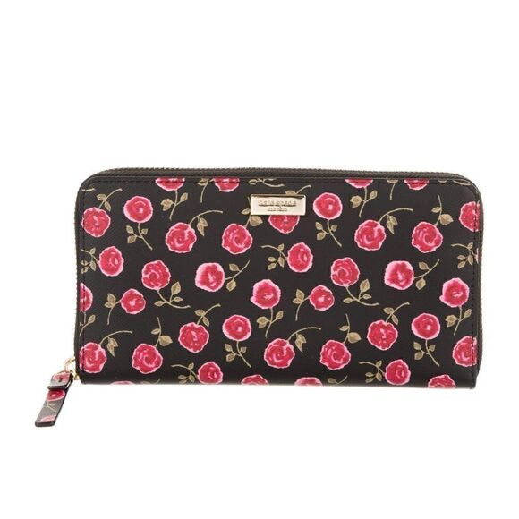 Kate Spade Laurel Way Hazy Rose Neda Wallet - Picture 1 of 5